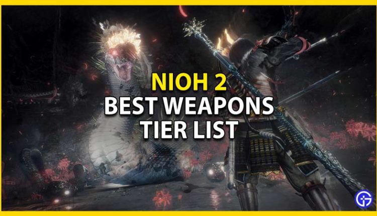 Nioh 2 Gamer Tweak   Best Weapons Tier List For Nioh 2 750x430 