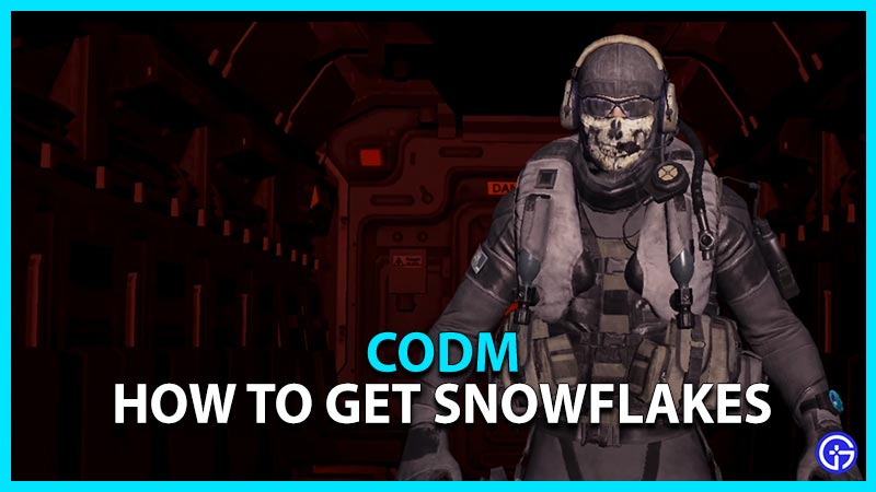 CODM how to get snowflakes