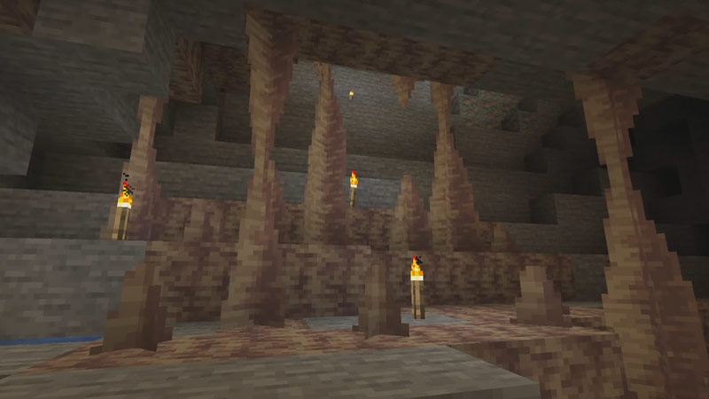 dripstone caves in minecraft 1.18
