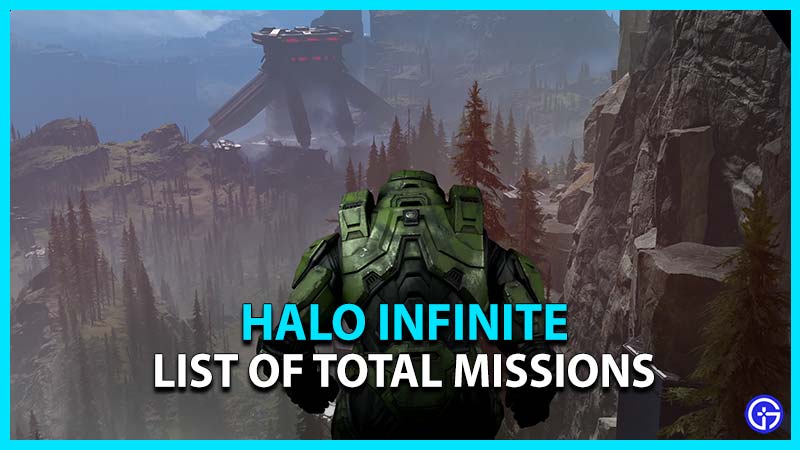 halo infinite list of total missions