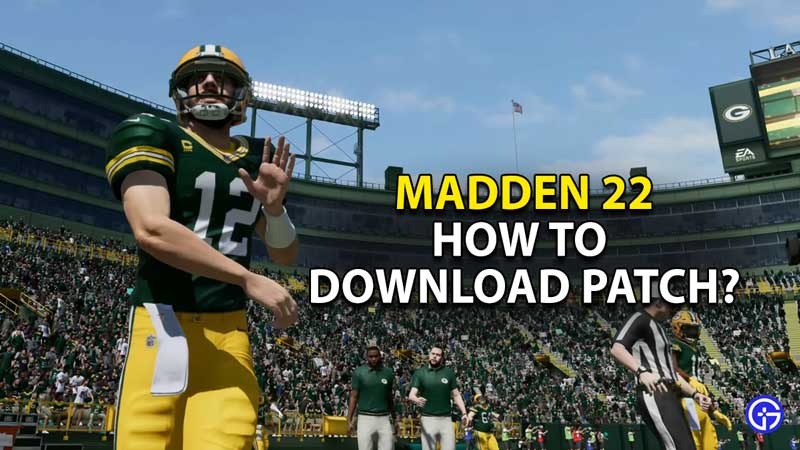 how to download madden patch on ps4