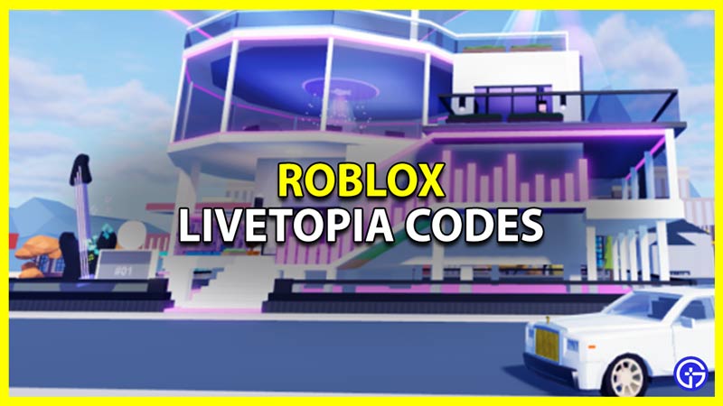 roblox livetopia codes