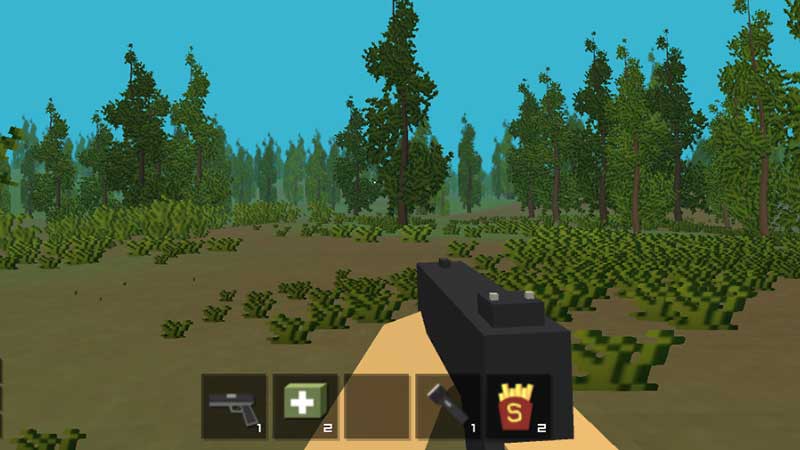 minecraft shooter game