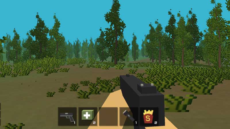 Minecraft Shooter Game 