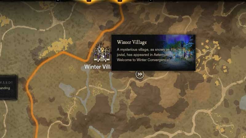 monarchs-bluff-winter-yeti-village-location