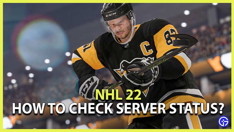 nhl 22 servers down how to check server status