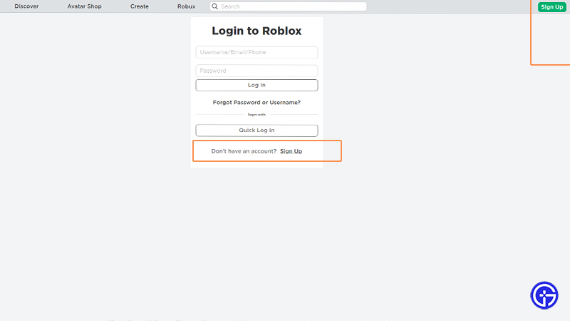 roblox sign up guide