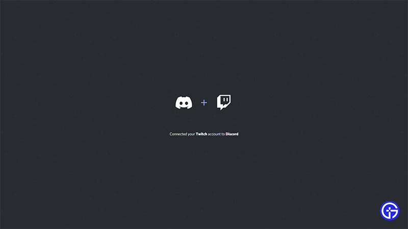 twitch connected on discord