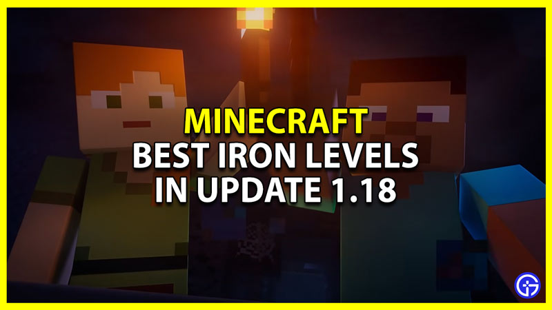 minecraft 1.18 best iron levels