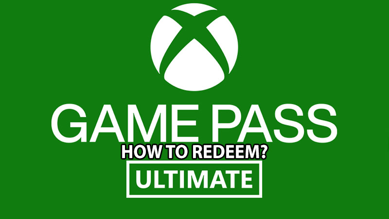 xbox game pass ultimate how to redeem