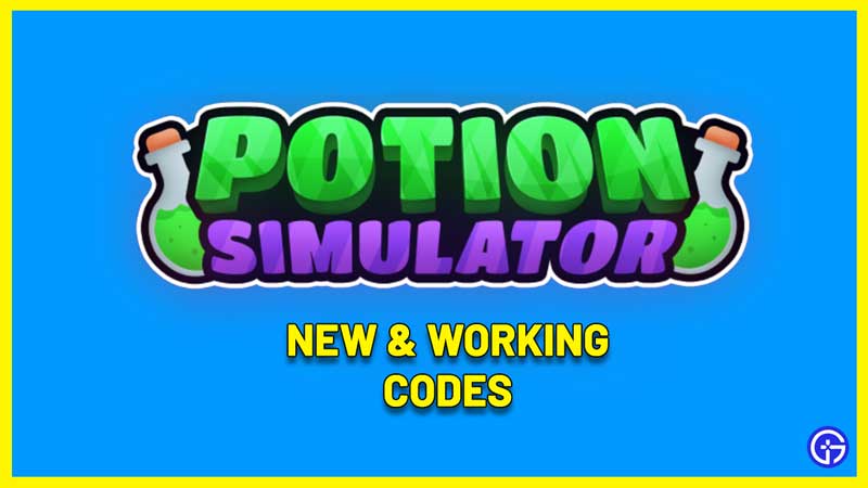 All potion simulator codes