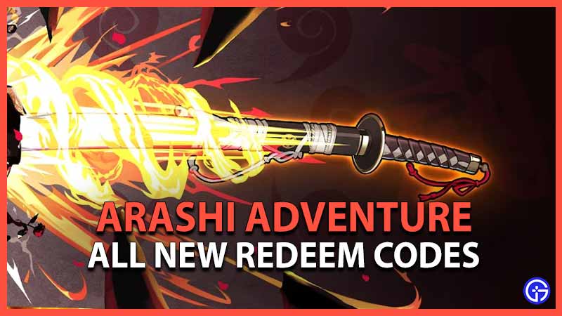 Arashi Adventure Redeem Code