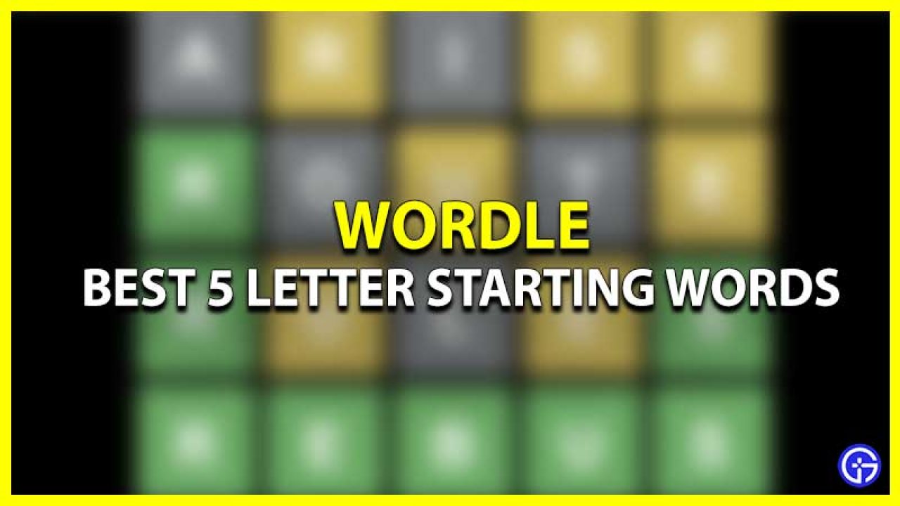 5 letter words