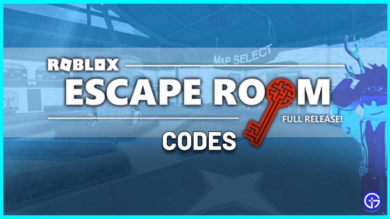 Escape Room Roblox Codes
