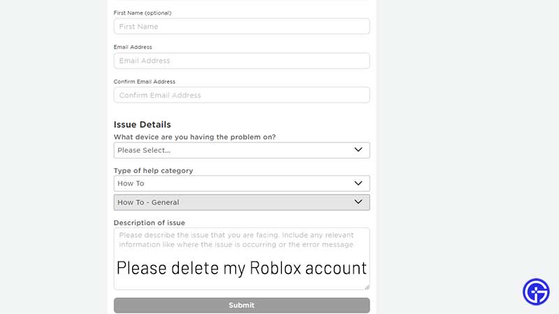 How To Delete A Roblox Account Permanently