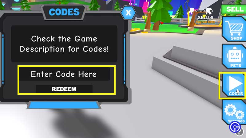 How to Redeem Codes in Robot Symulator
