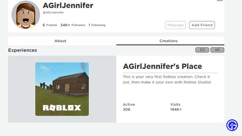 Roblox jenna Agirljennifer Roblox