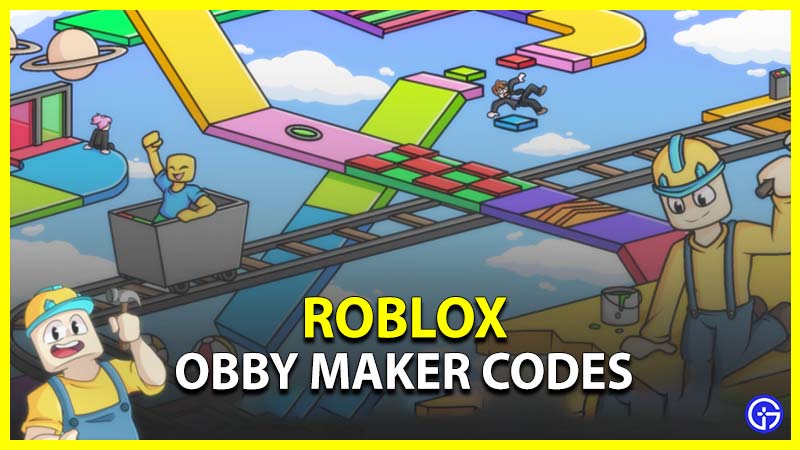 Obby Maker Codes