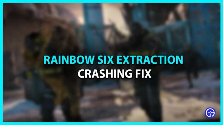 Fix Rainbow Six Extraction Crashing Black Screen Lag Gamer Tweak