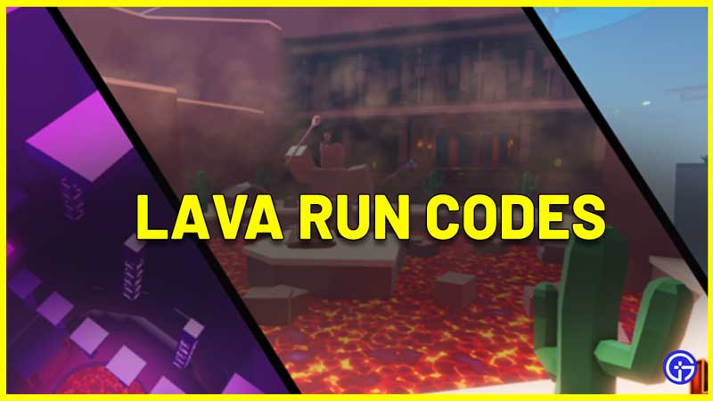 Roblox Lava Run Codes