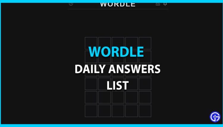 Wordle Tips, Hints, Clues List & Answers Guides  Gamer Tweak