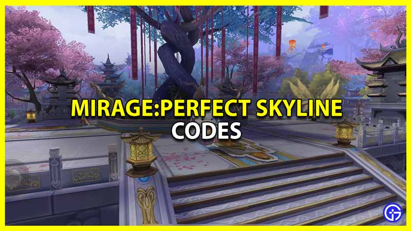all mirage perfect skyline codes