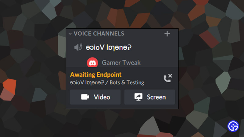 awaiting endpoint error in discord
