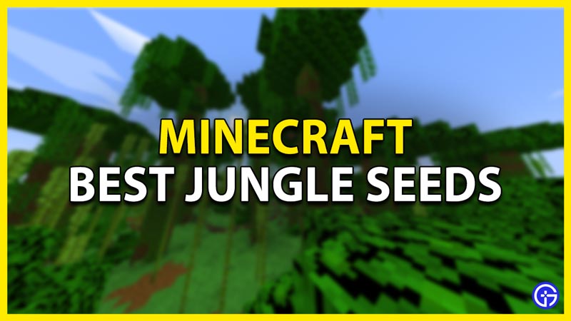 best jungle biome seeds in minecraft