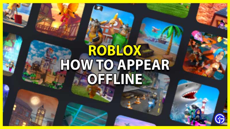 roblox appear offline