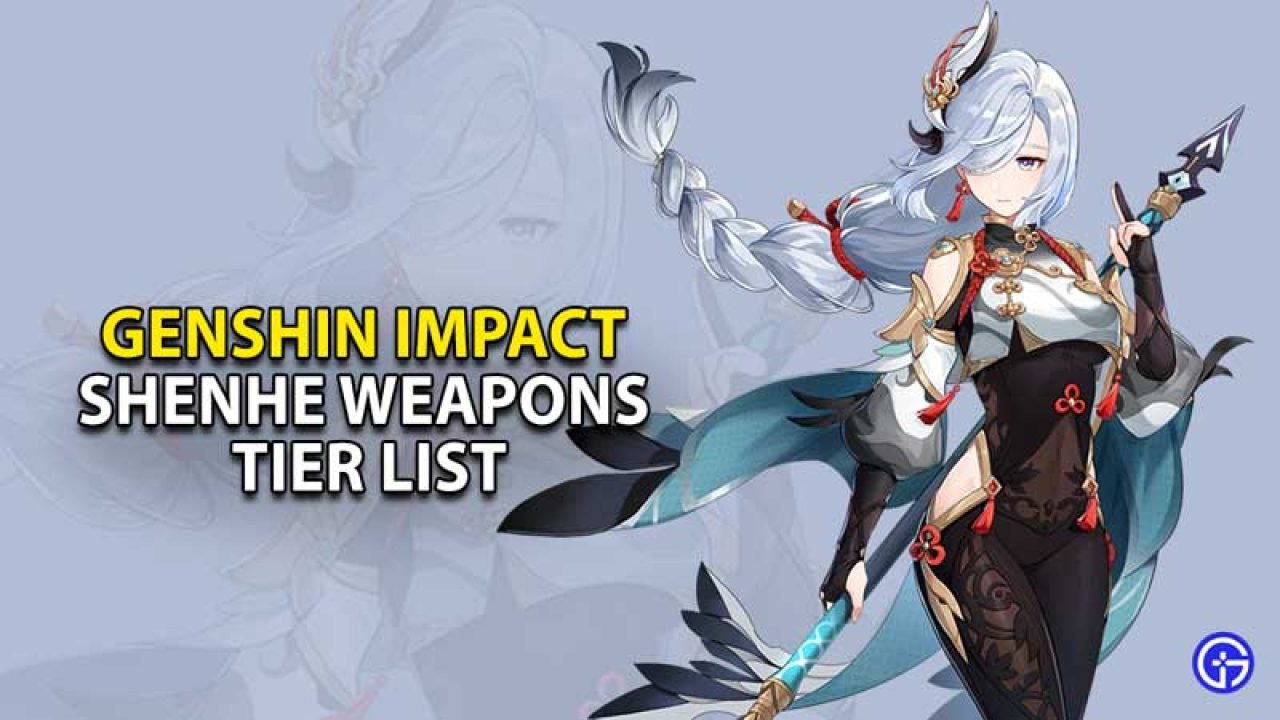 Genshin weapon tier list