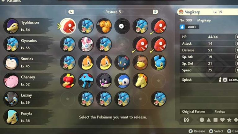 How to Mass Release Pokemon in Legends Arceus - Gamer Tweak