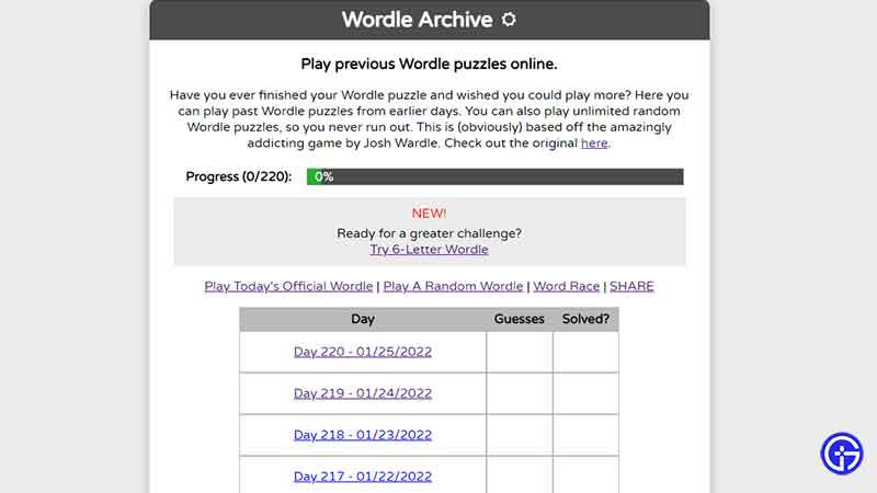 Chessguessr Archive – Play through all previous puzzles