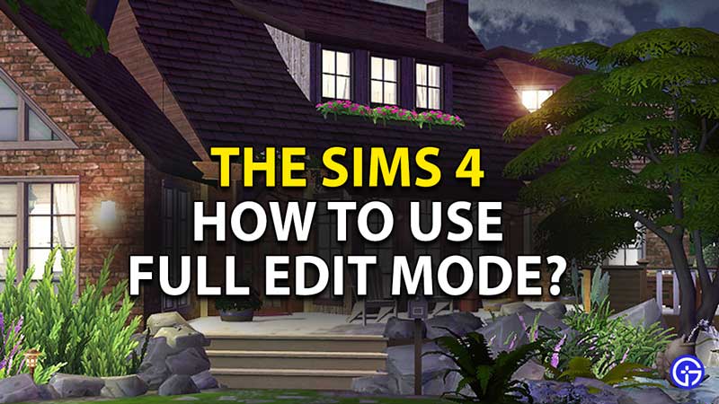 How to Use CAS Full Edit Mode Sims 4 Cheat