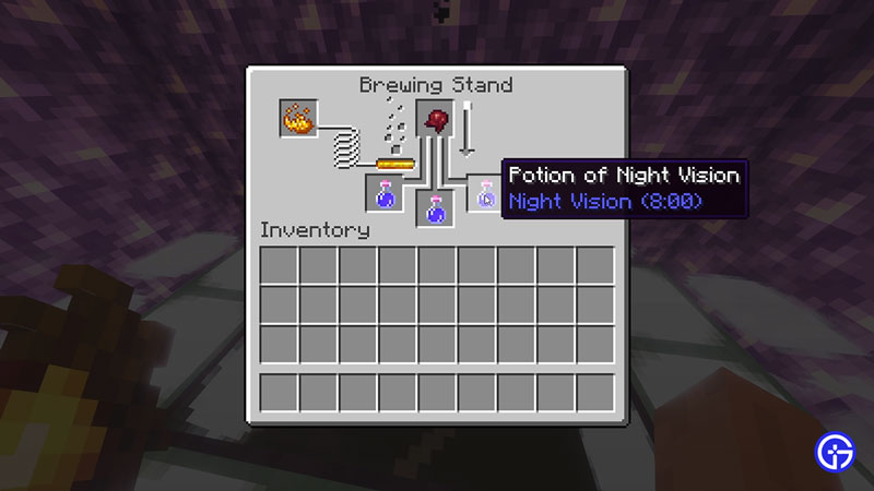 potion of invisibility in minecraft