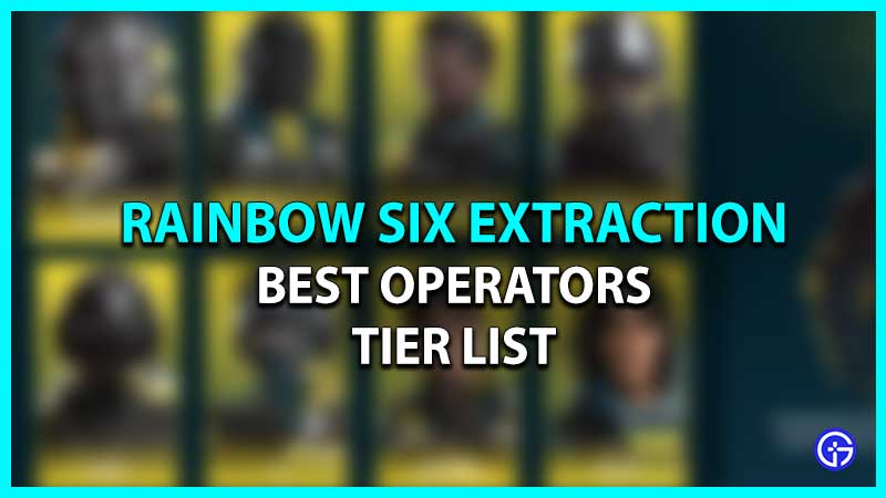 Rainbow Six Mobile tier list - All operators ranked