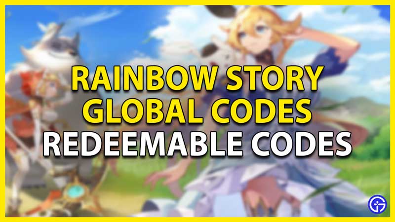 rainbow story global codes