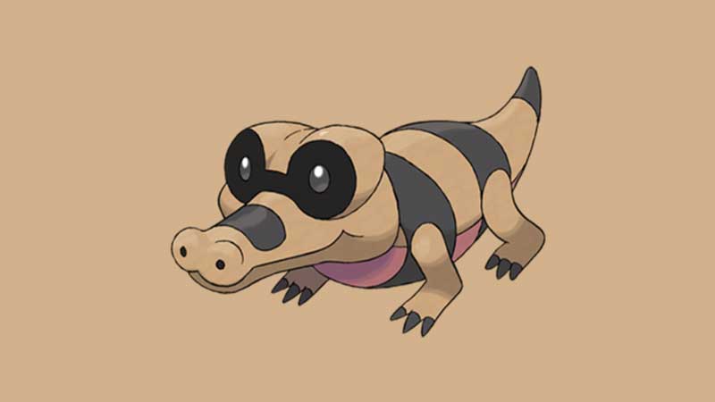 sandile-rarest-pokemon-go