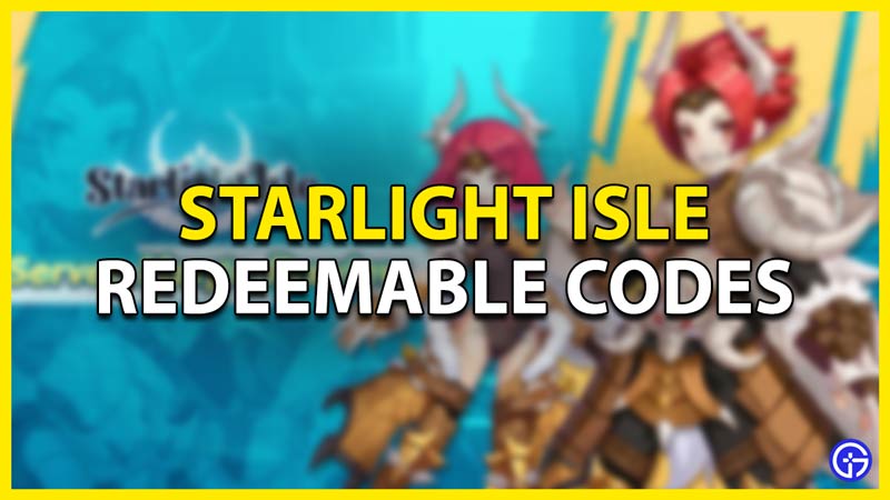 starlight isle codes