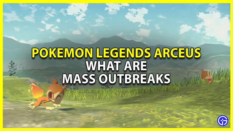 mass outbreaks in pokemon legends arceus