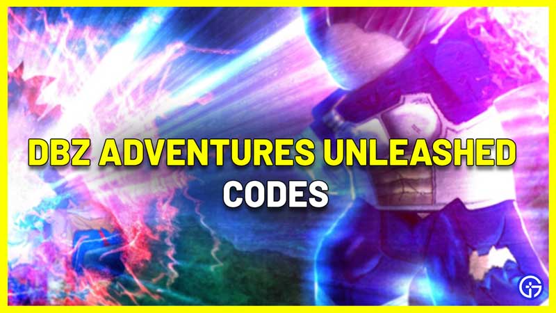 All DBZ Adventures Unleashed Codes