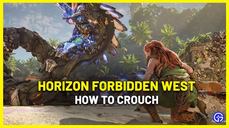 How To Crouch In Horizon Forbidden West
