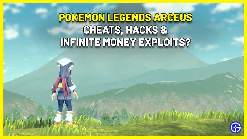 pokemon legends arceus cheats infinite money