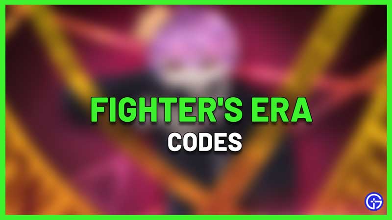 Roblox Fighter's Era Codes