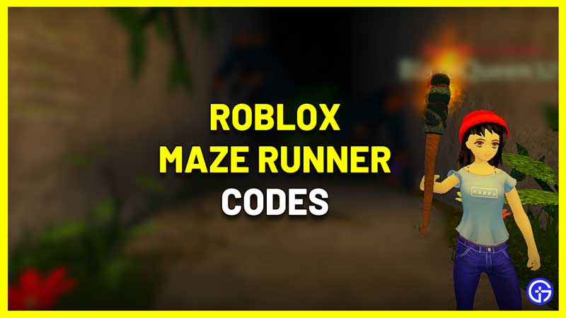 All Roblox Maze Runner Codes