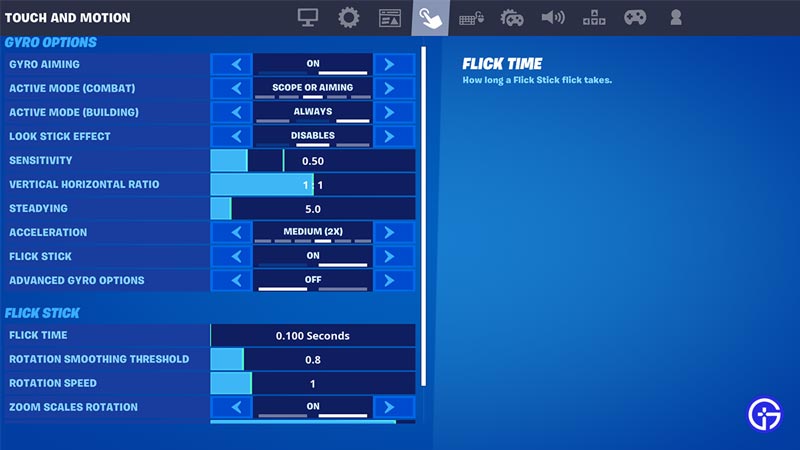  Fortnite Best Gyro Control Settings For Combat & Building