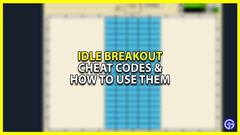 idle breakout cheats