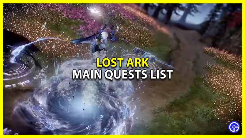lost ark main quests list
