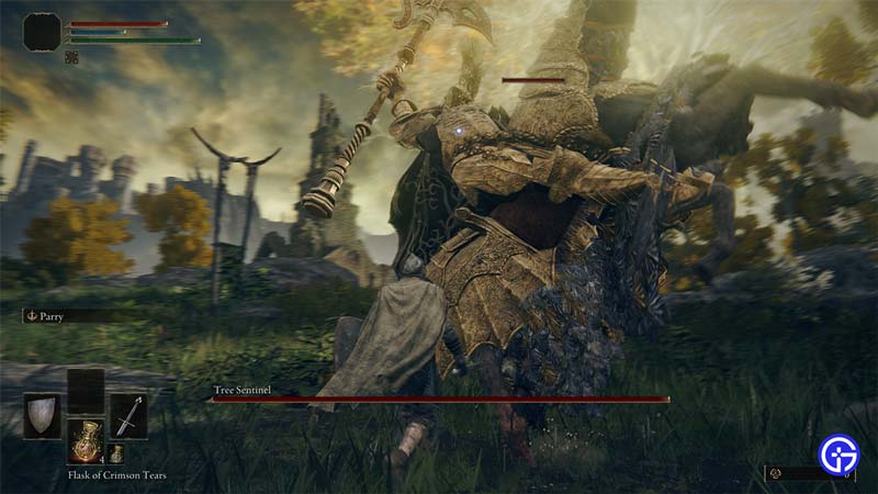 how to defeat the tree sentinel in elden ring