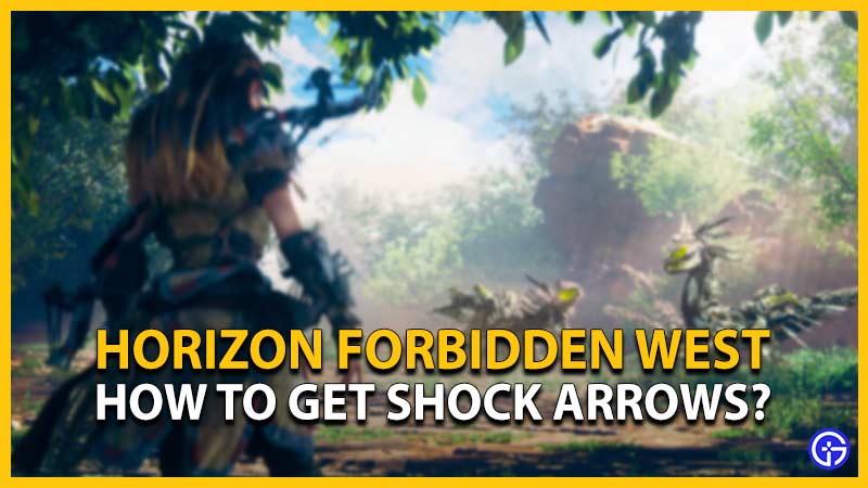 how to get shock arrows horizon forbidden west