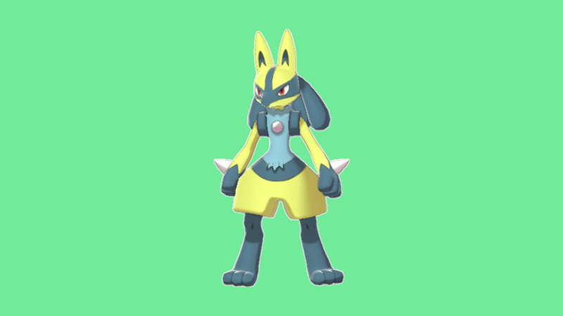 pokemon legends arceus get a shiny lucario